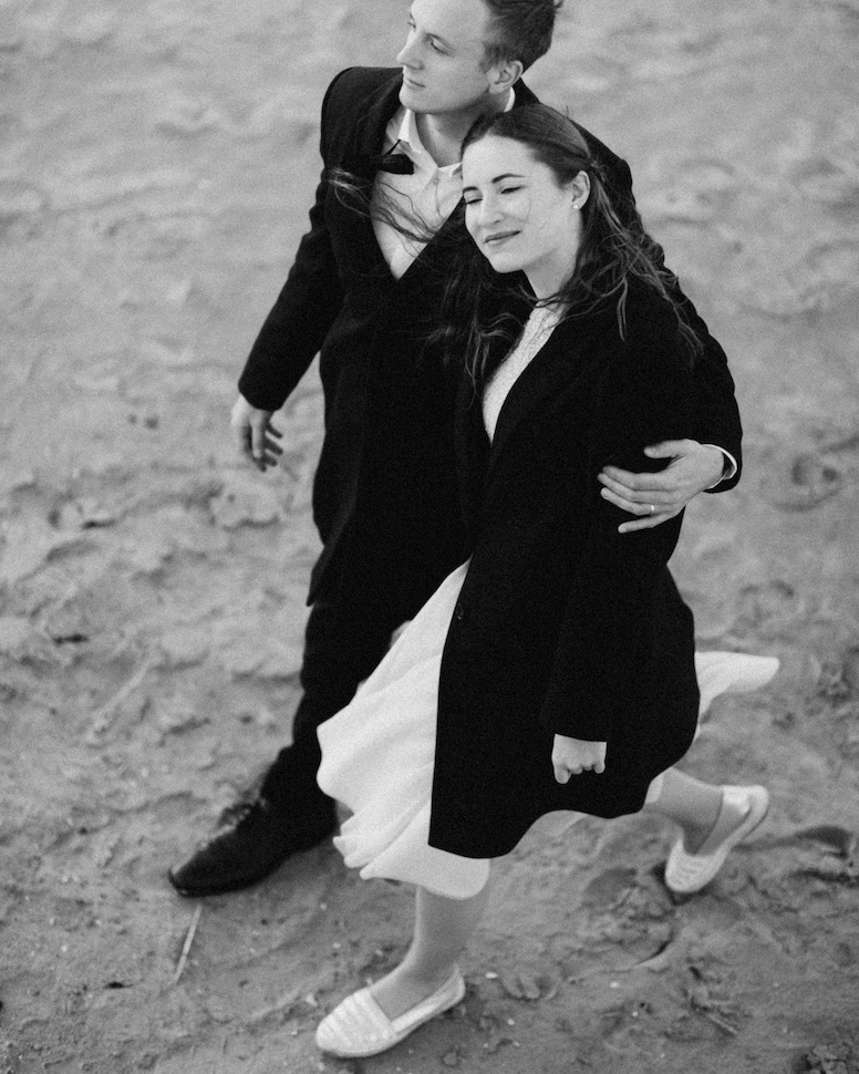 Alina & Erik — open sky, Bull Island, Dublin Bay