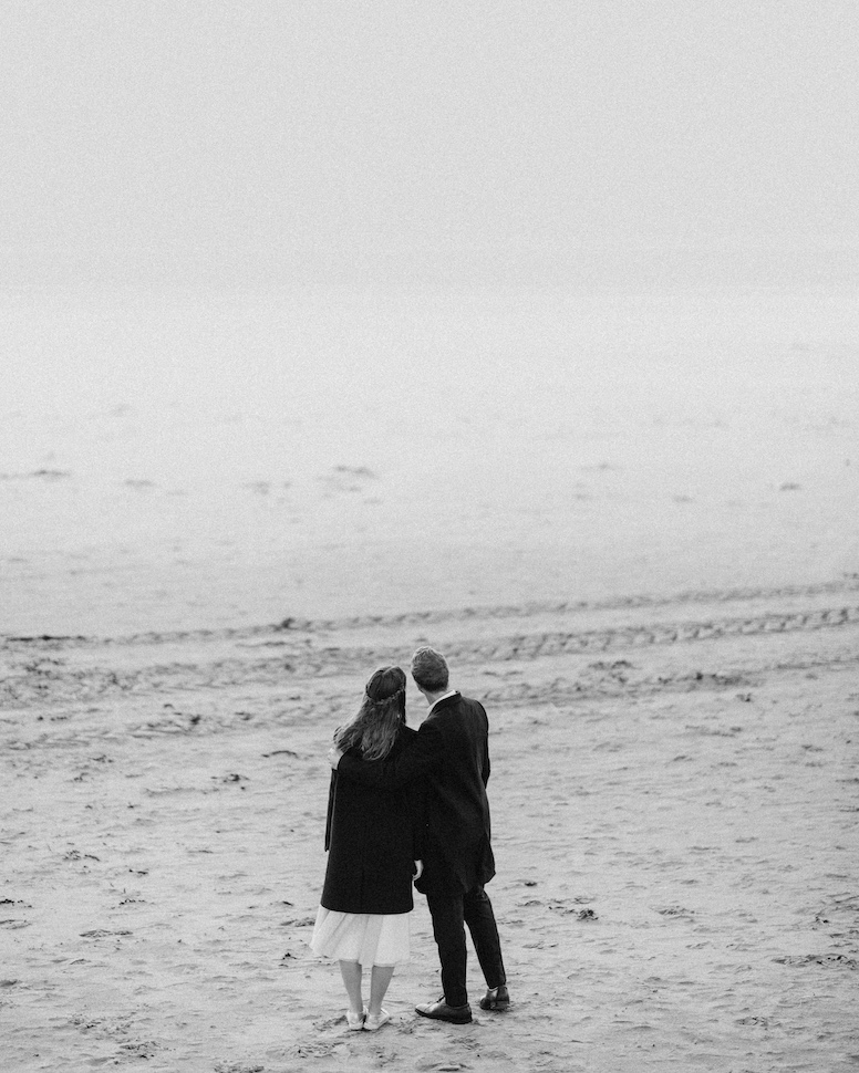 Alina & Erik — salt marsh, Bull Island, Dublin Bay