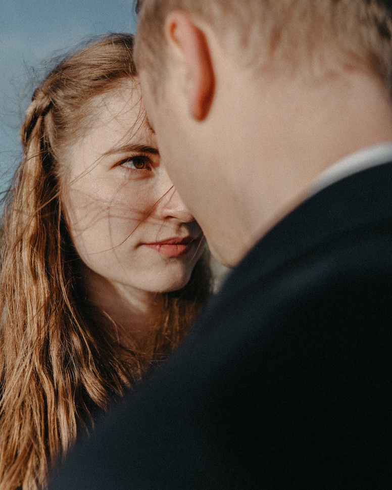 Alina & Erik — sunset light, Bull Island, Dublin Bay