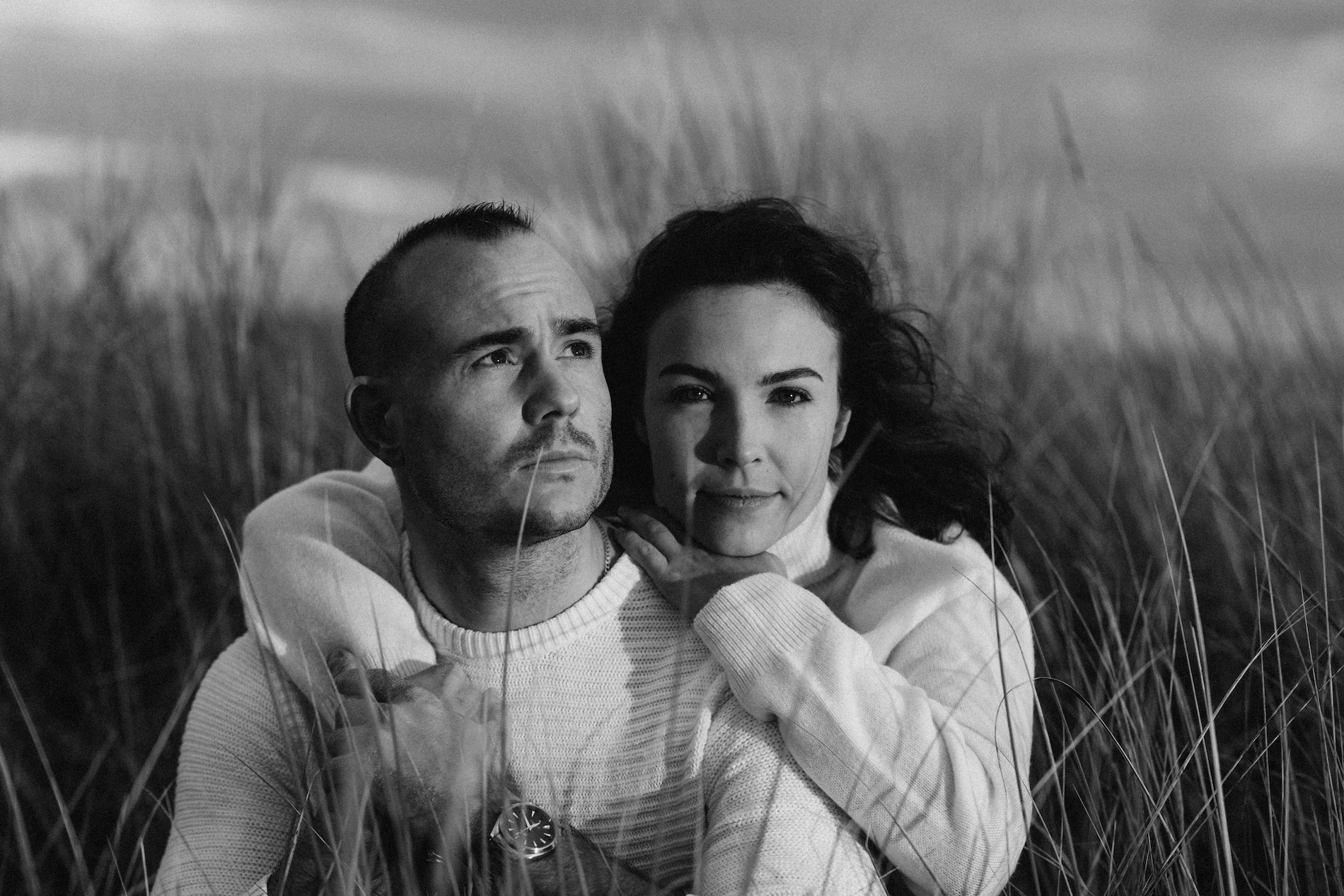 Anastasia & Adam — dune walk, Bull Island, Dublin Bay