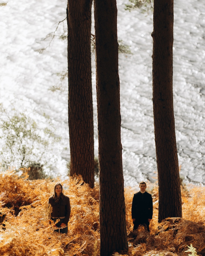 Dima & Kate — Glendalough light, Glendalough, Co. Wicklow