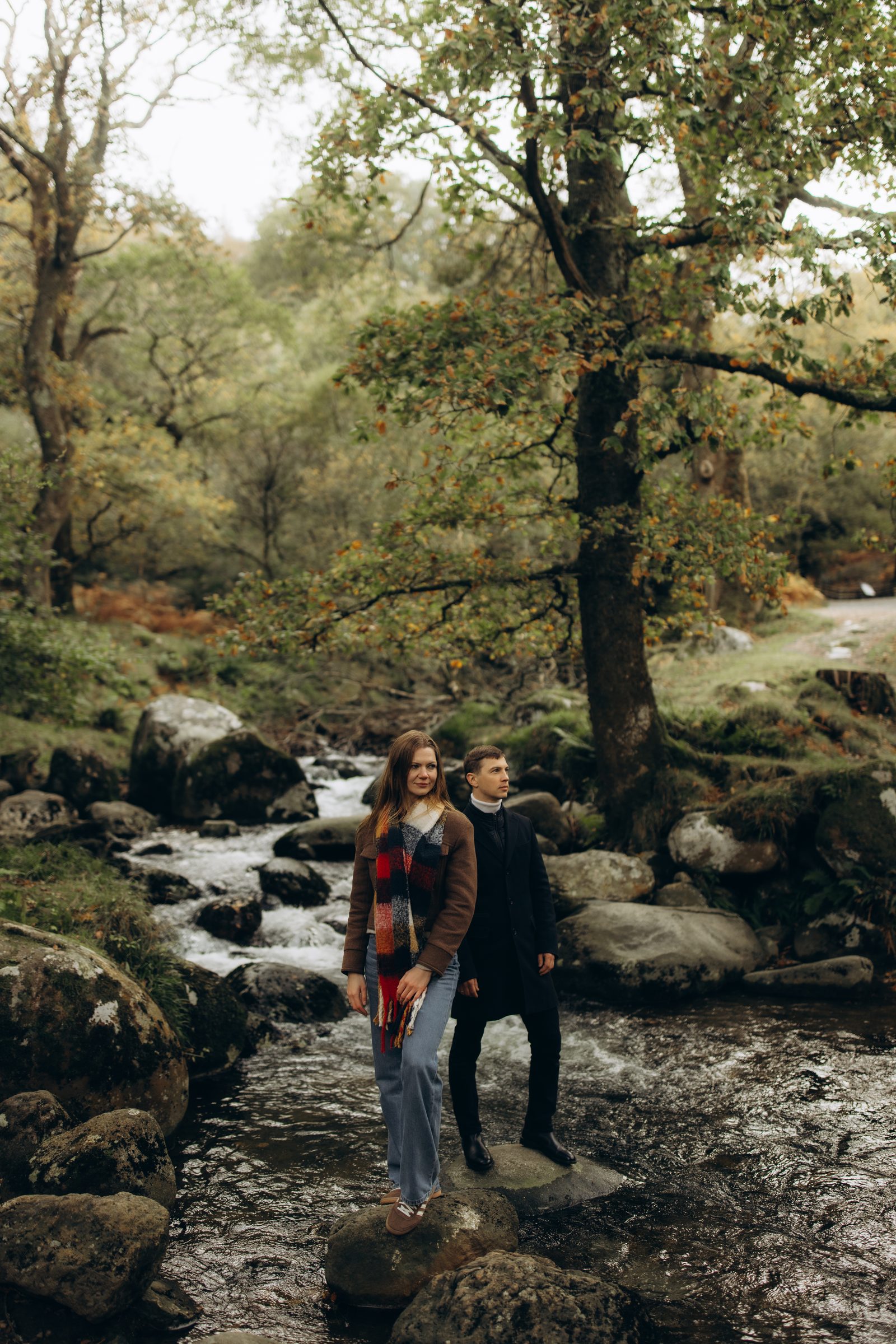 Dima and Kate at Glendalough — couples photography Co. Wicklow