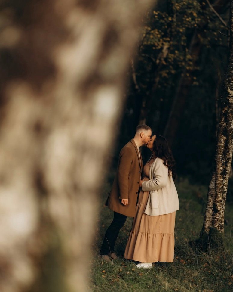 Ebony & Ryan — Glendalough morning maternity, Glendalough, Co. Wicklow