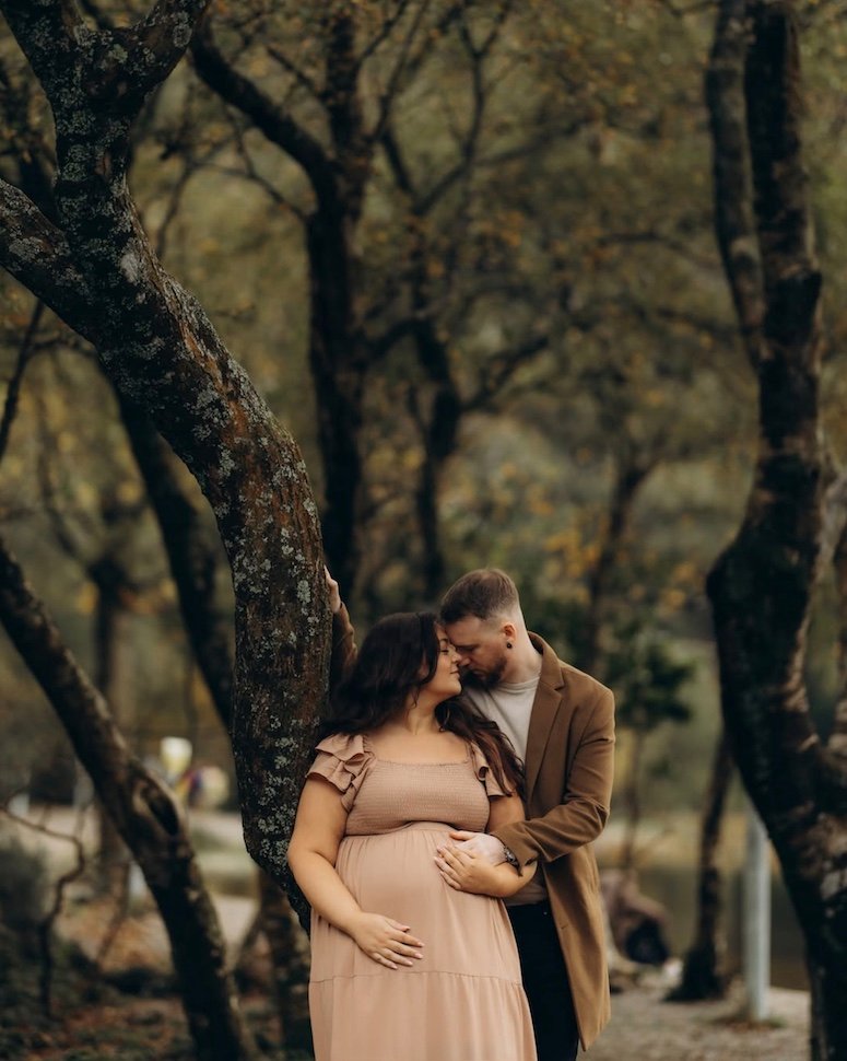 Ebony & Ryan — intimate maternity session, Glendalough, Co. Wicklow