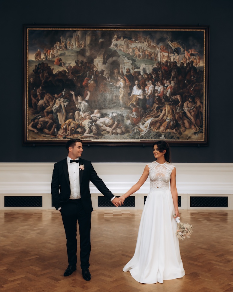 Eve & Connor wedding — National Gallery of Ireland, Dublin