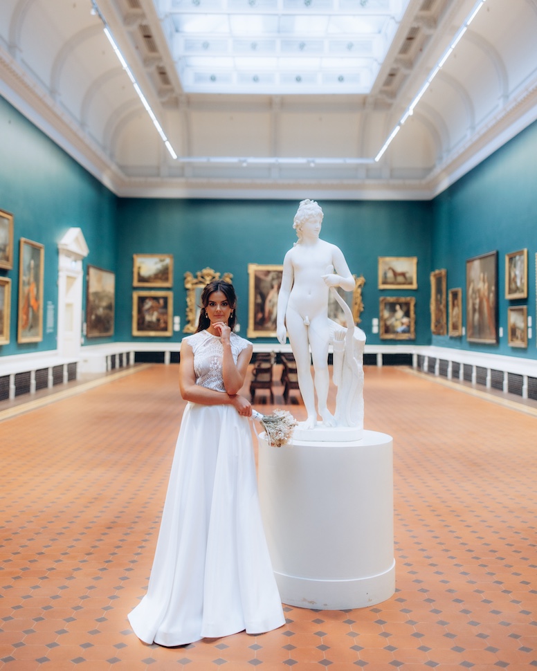 Eve & Connor — National Gallery of Ireland couple, National Gallery of Ireland, Dublin