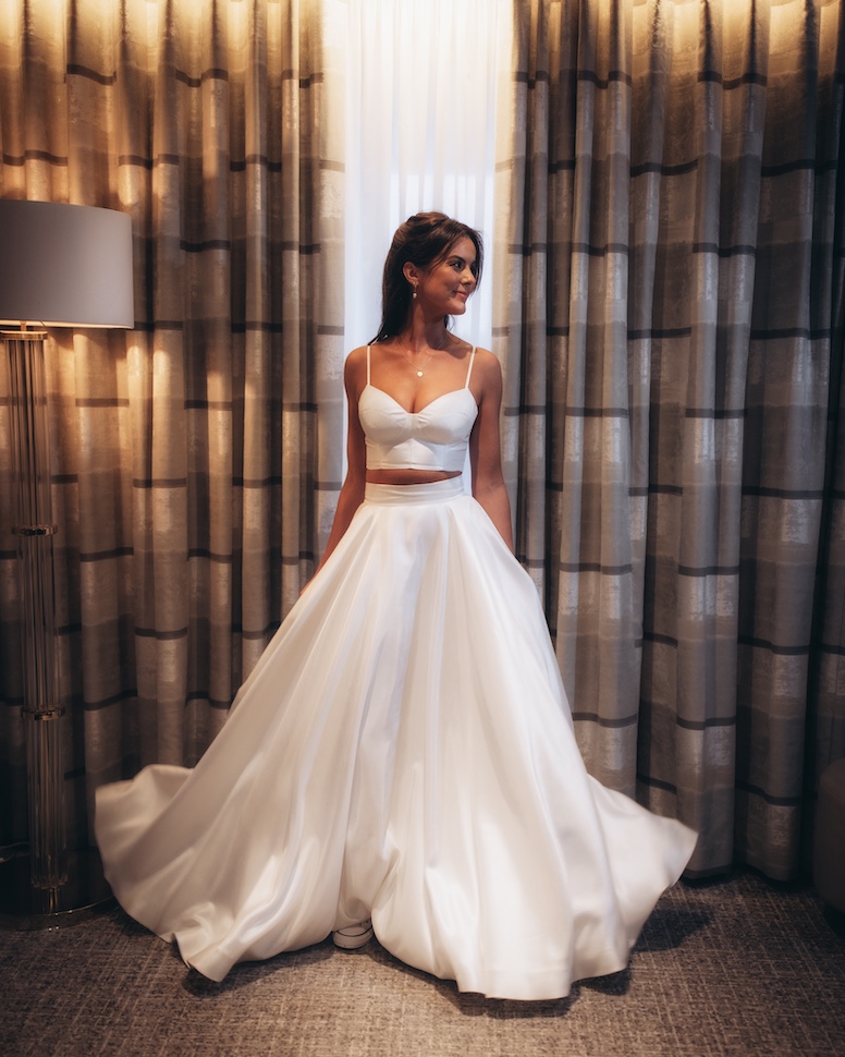 Eve & Connor — city wedding portraits, National Gallery of Ireland, Dublin