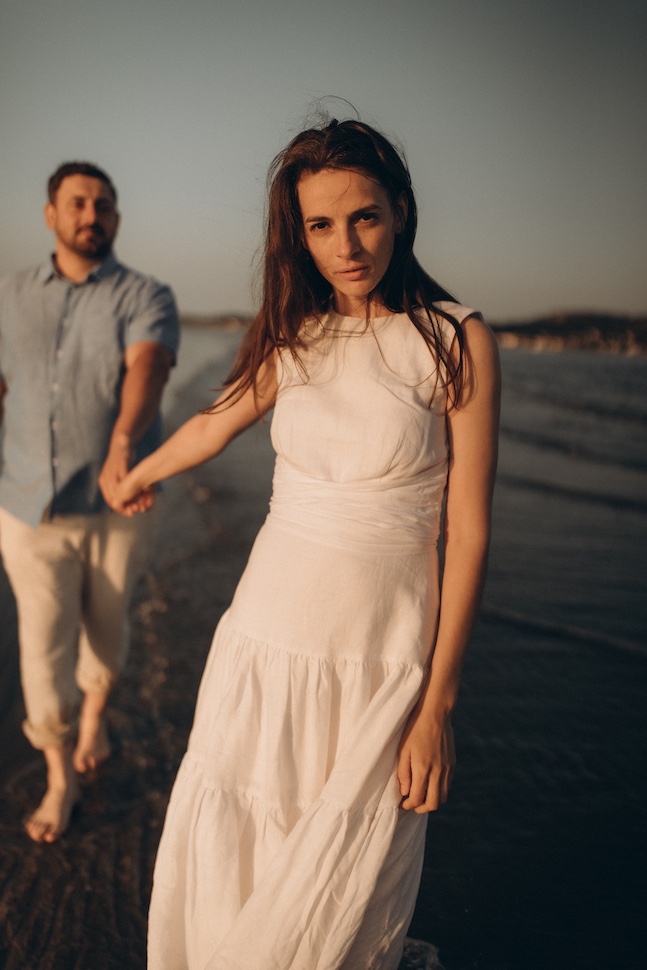 Gabi & Vasi — a love story session at Bull Island, Dublin