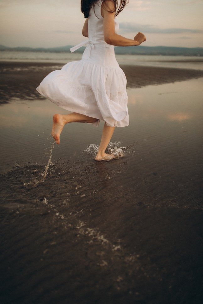 Gabi & Vasi — Dublin Bay evening light, Bull Island, Dublin Bay