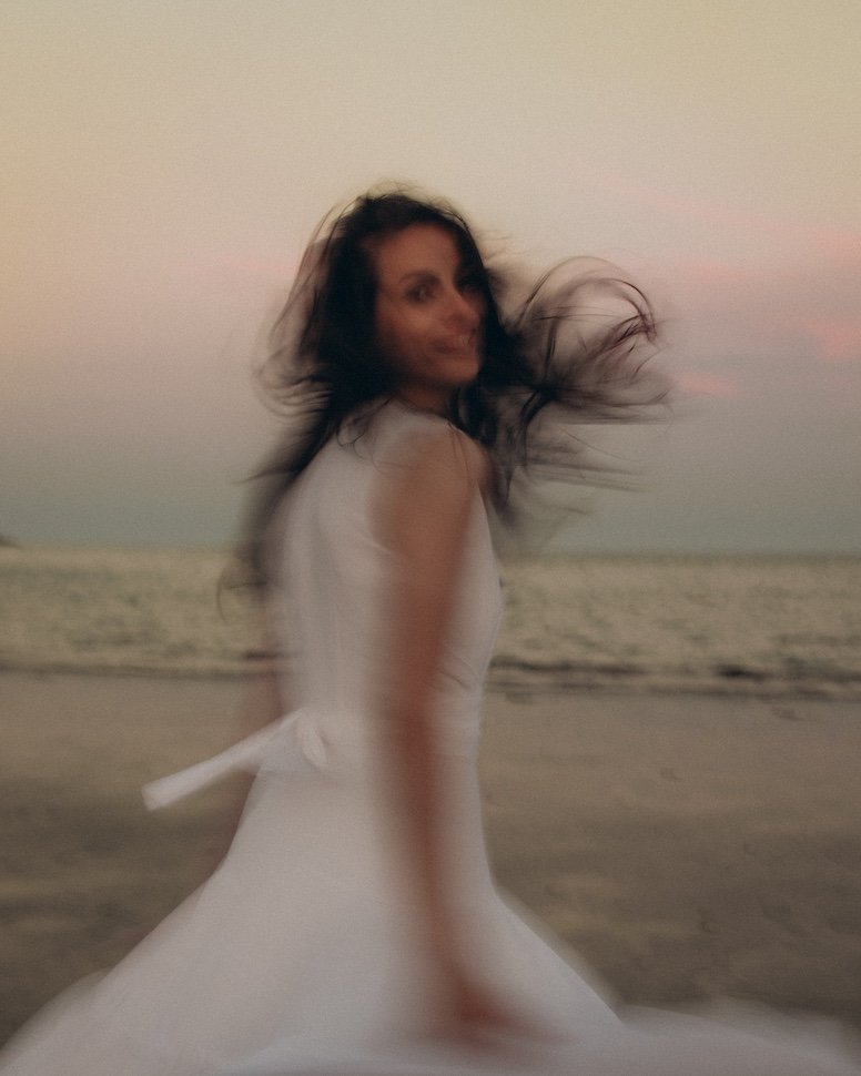 Gabi & Vasi — dune landscape couple, Bull Island, Dublin Bay