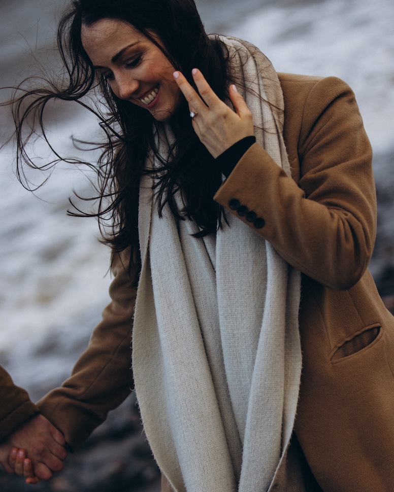 Jolene & Stephen — South Dublin coastal couple, Killiney Beach, Co. Dublin
