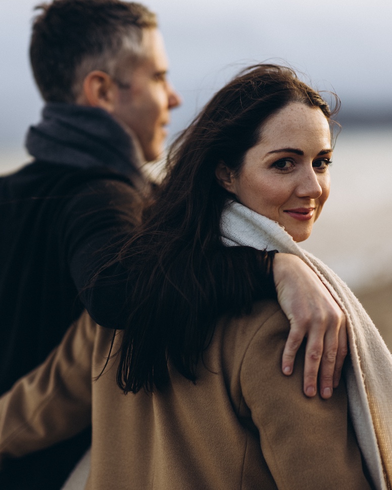 Jolene & Stephen — South Dublin couple, Killiney Beach, Co. Dublin