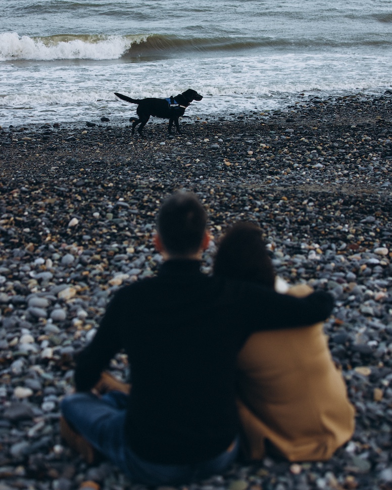 Jolene & Stephen — Killiney Beach sunset, Killiney Beach, Co. Dublin
