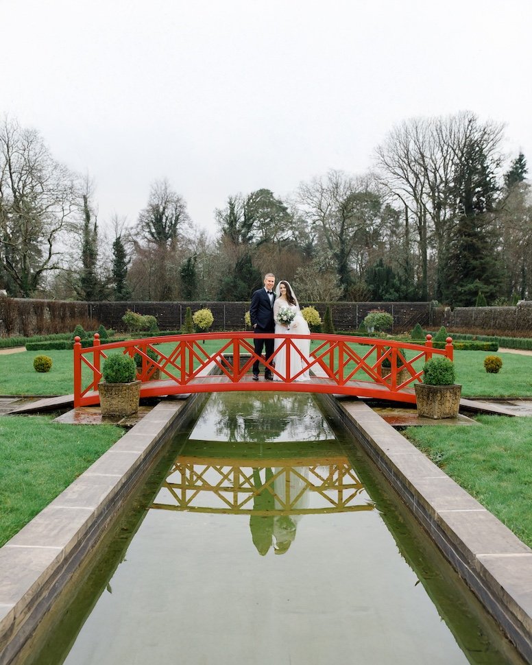 Intimate castle moment — Jolene and Stephen, Lough Rynn Castle, Co. Leitrim