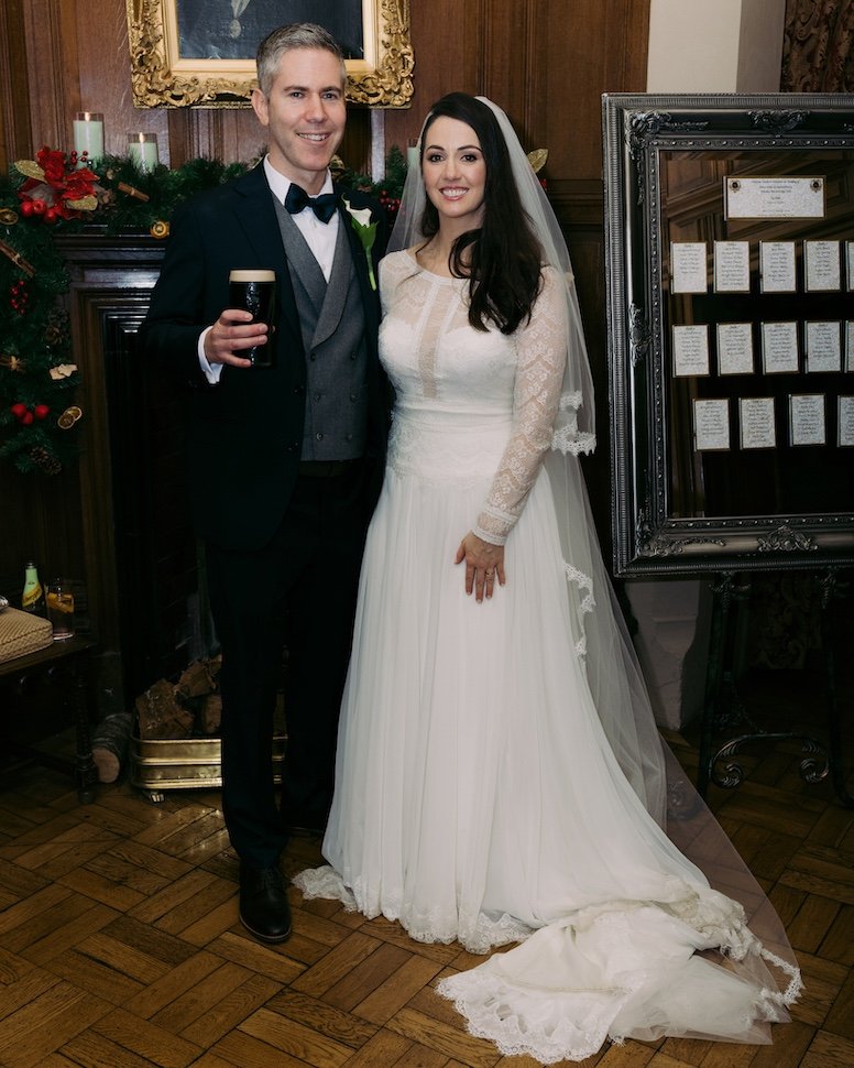 Irish castle wedding — Lough Rynn Castle, Co. Leitrim