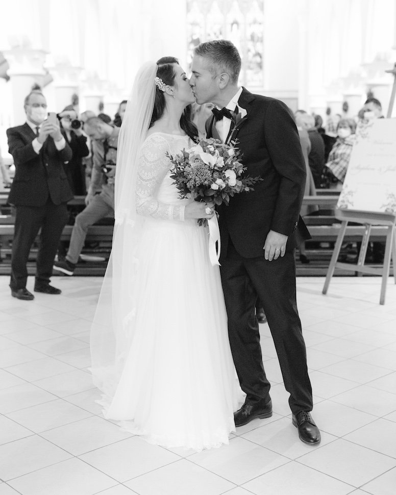 Jolene and Stephen — couple at the castle, Lough Rynn, Leitrim
