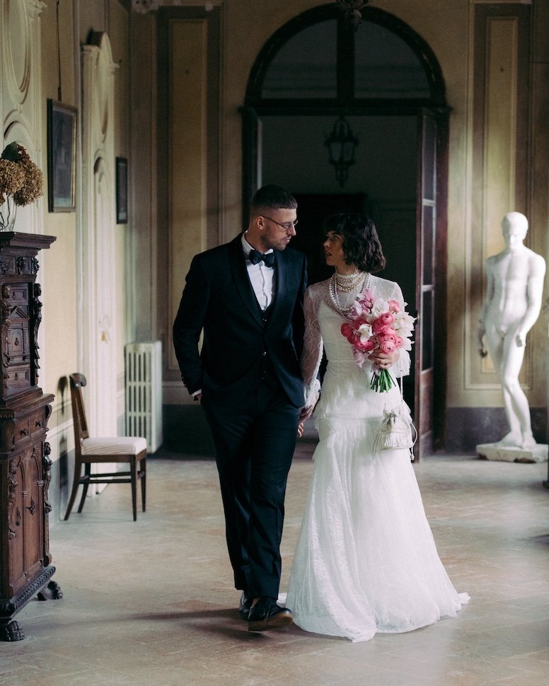 Julia & Igor — golden Italian light wedding, Villa Gropella, Italy