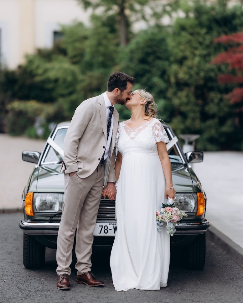 Lauren & Keith — garden wedding ceremony, Druids Glen Hotel, Co. Wicklow