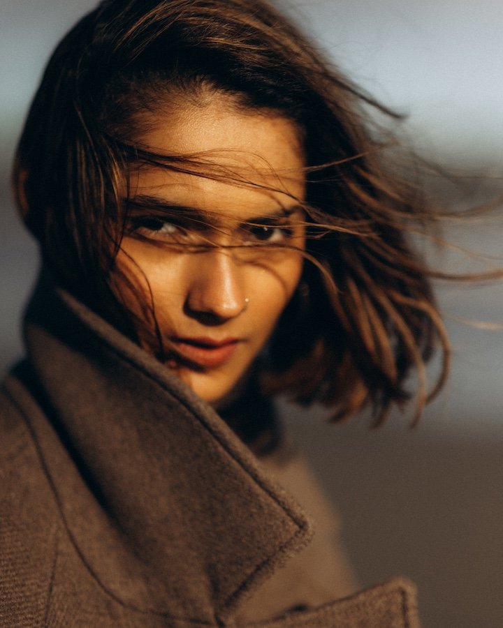 Nevidita — portrait session on Bull Island, Dublin