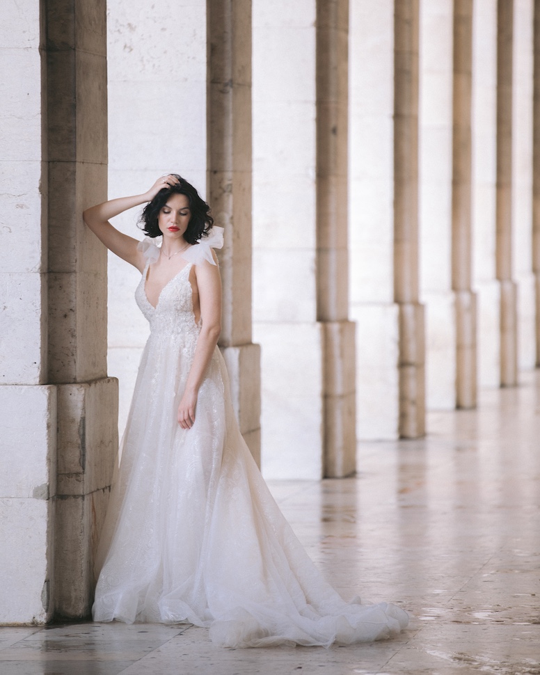 Oksana and Alex — destination wedding in Lisbon, Portugal, candid moment