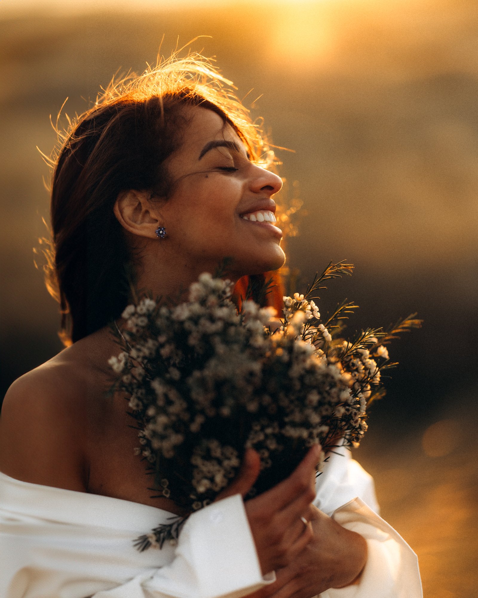 Perla — portrait session, Bull Island