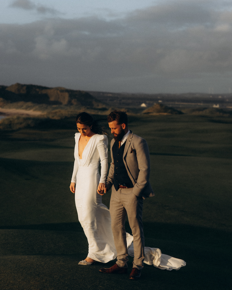 Tara & Rory wedding moment — Doonbeg, Co. Clare