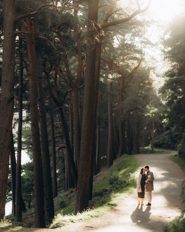 Tatiana & Ivan — Glendalough valley maternity session, Glendalough, Co. Wicklow