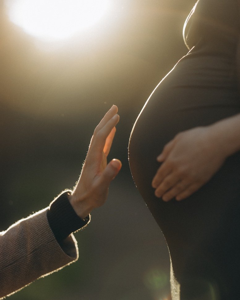 Tatiana & Ivan — pine trees maternity portrait, Glendalough, Co. Wicklow
