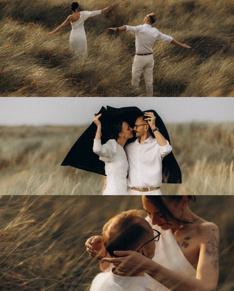 Zoya and Alex at Bull Island, Dublin Bay — love story couples photography