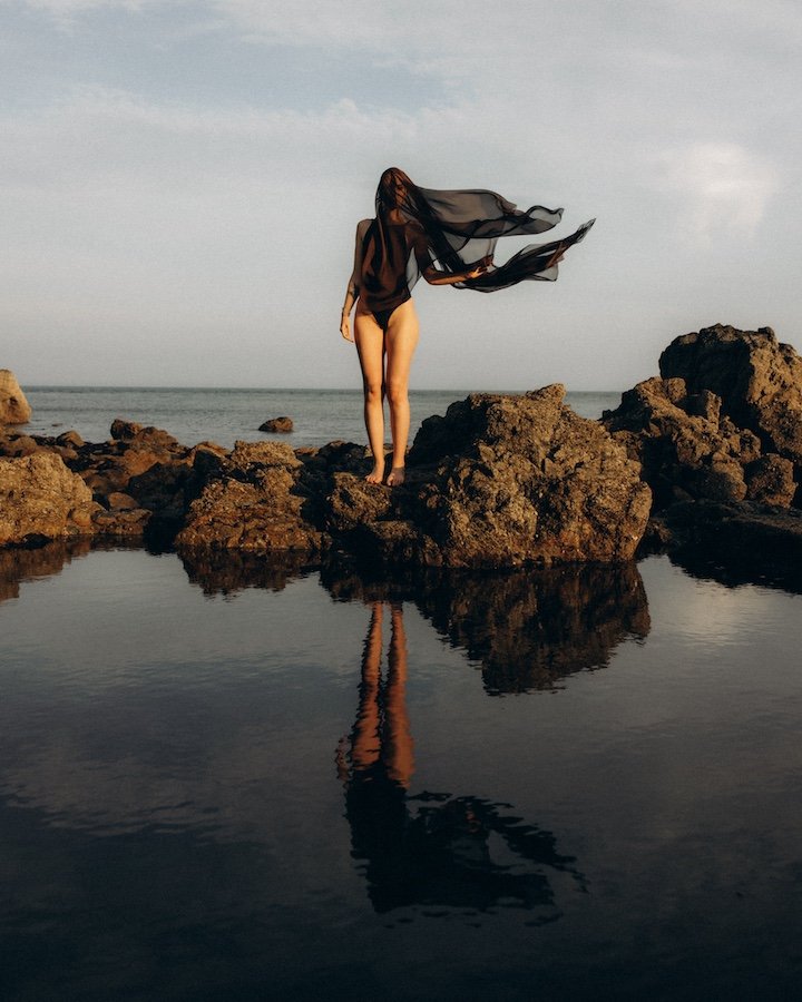 Zoya — portrait session on Howth Cliff Walk, Dublin