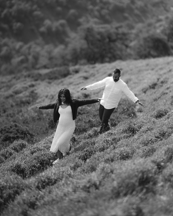 Sona & Chiragh — maternity session at Glendalough, Co. Wicklow
